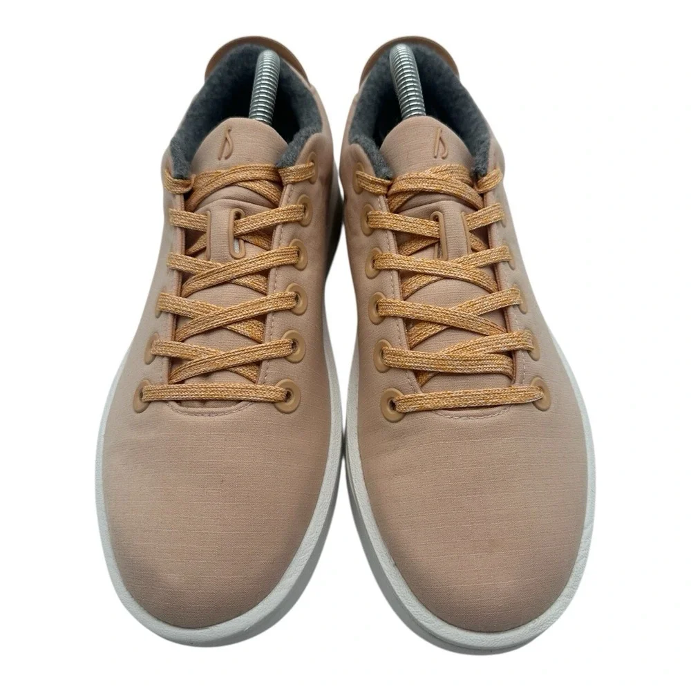 Allbirds Wool Piper Shoes Womens 9 Peach Orange Walking Sneakers Lace Up Comfort